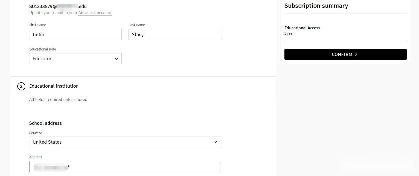 Autodesk Student tutorial step image 4