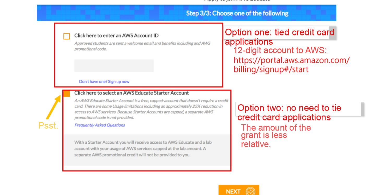 AWS Educate tutorial step image 4