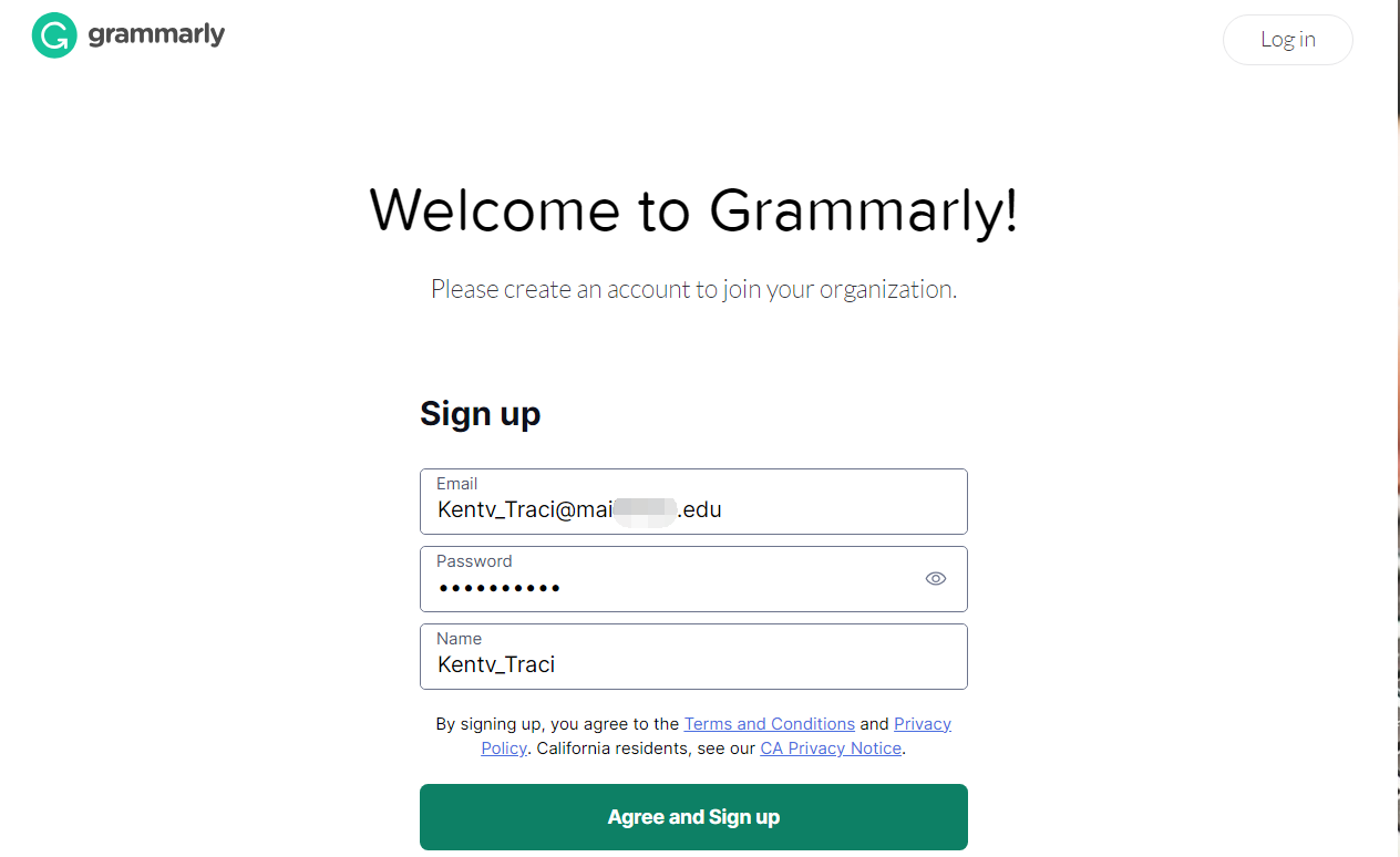 Grammarly Student tutorial step image 4