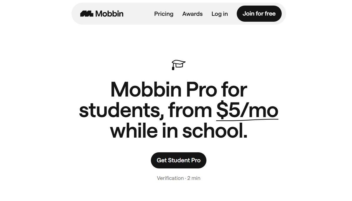 Mobbin Education tutorial step image 1