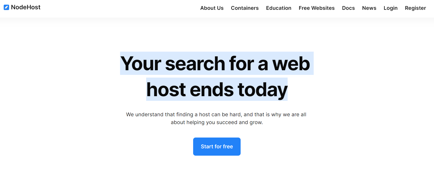 NodeHost Student Discount tutorial step image 1