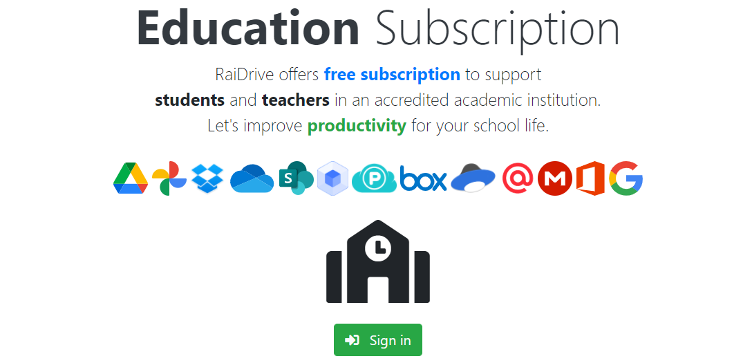 RaiDrive Education tutorial step image 1