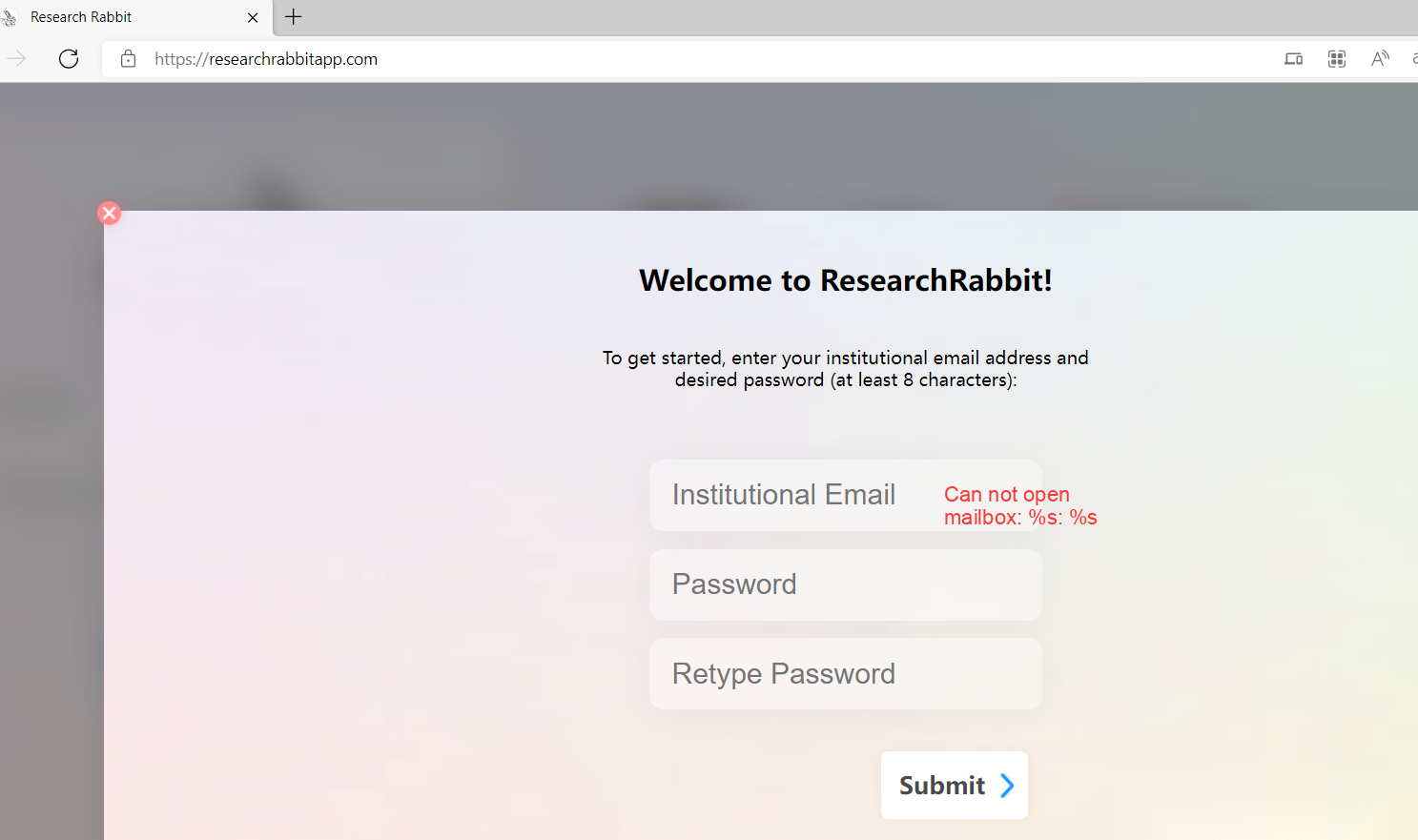 ResearchRabbit Student tutorial step image 1