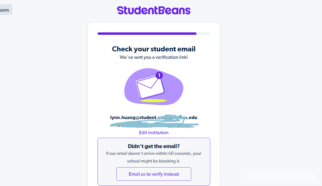 Student Beans tutorial step image 5